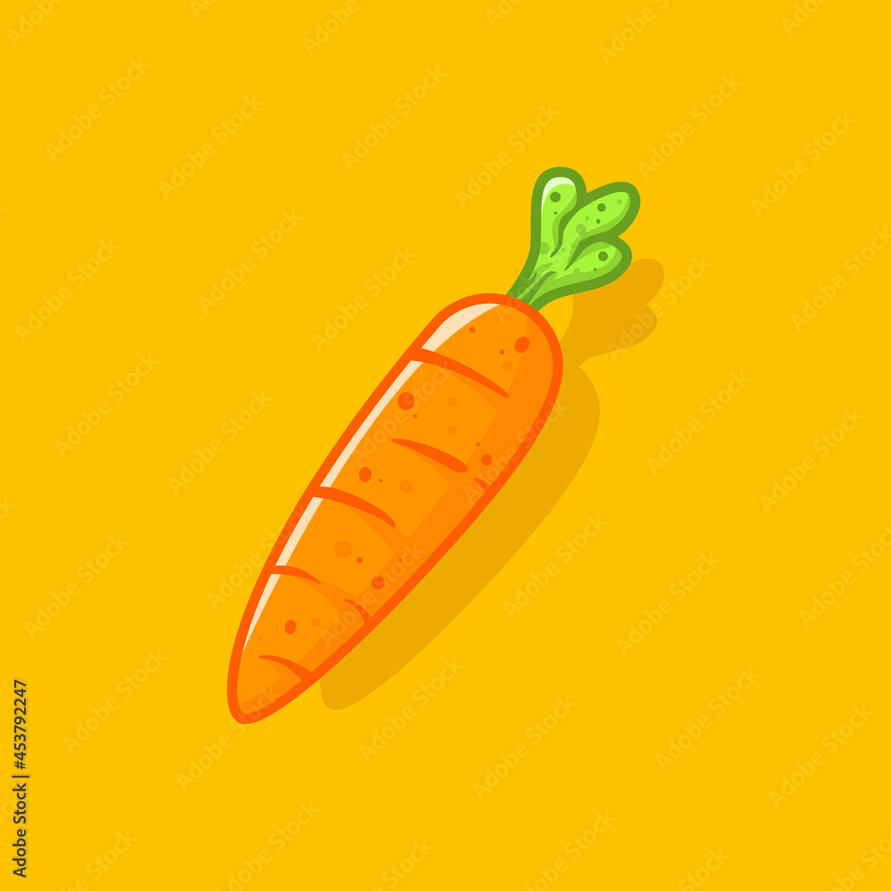 cute carrot illustration cute carrot illustration