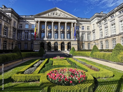 The Belgian parliament in Brussels