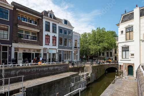 Westhaven in Gouda, South Holland province, The Netherlands photo