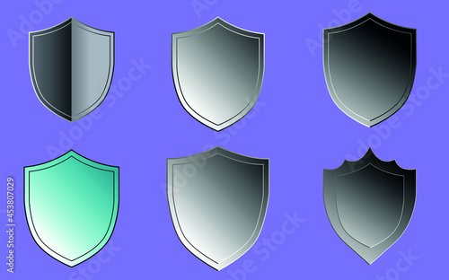 set of shields silver