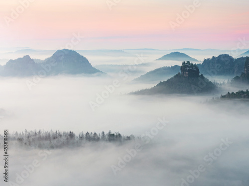 The fabulous Winterstein  also called Hinteres Raubschloss or Raubstein