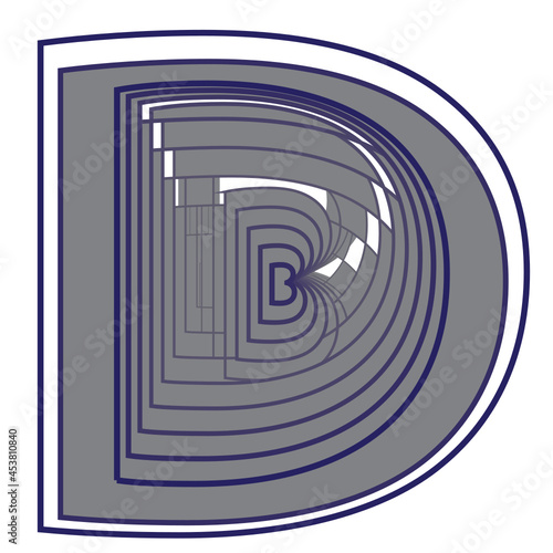 DB  alphabet logo design