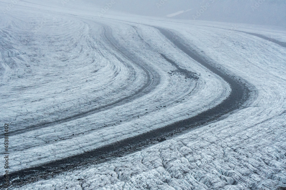 details of the ice structure on Aletsch Glacier in the swiss alps details of the ice structure on Aletsch Glacier in the swiss alps