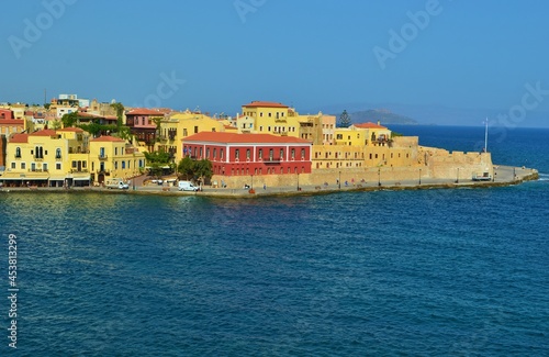 view of the town.Chania, Creta, Greece