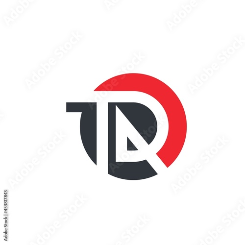 Free Download td or trd  letter icon illustration vector design - GFXLoad