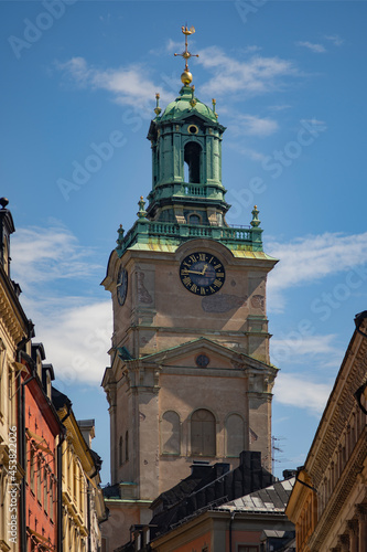 Sweden, Stockholm, Gamla stan, Church of St. Nicholas, 2019 year	