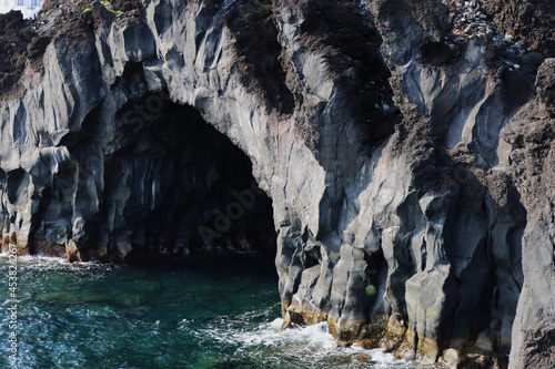 The Marginal dos Casteletes in Urzelina, island of Sao Jorge, Azores photo