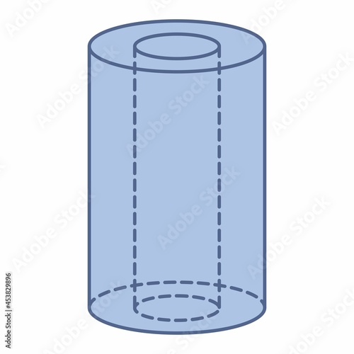 Hollow Cylinder geometric shape