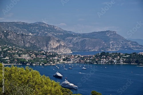The Bay of Villefranche-sur-Mer, French Riviera photo