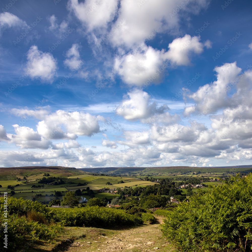 Obraz premium Landscape with Clouds and Sky
