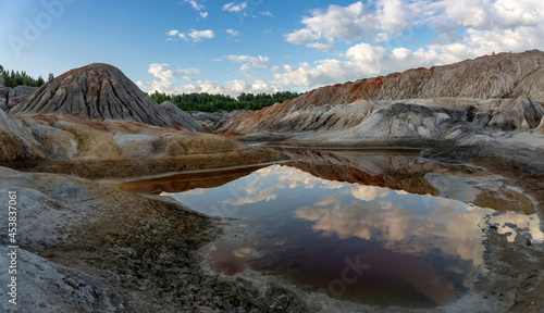 Industrial dumps Uralsky Mars, Russia