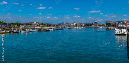 A view up the River Arun at Littlehampton in early summer © Nicola