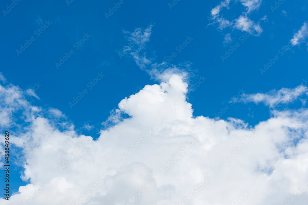 Obraz premium white cloud background and texture.
