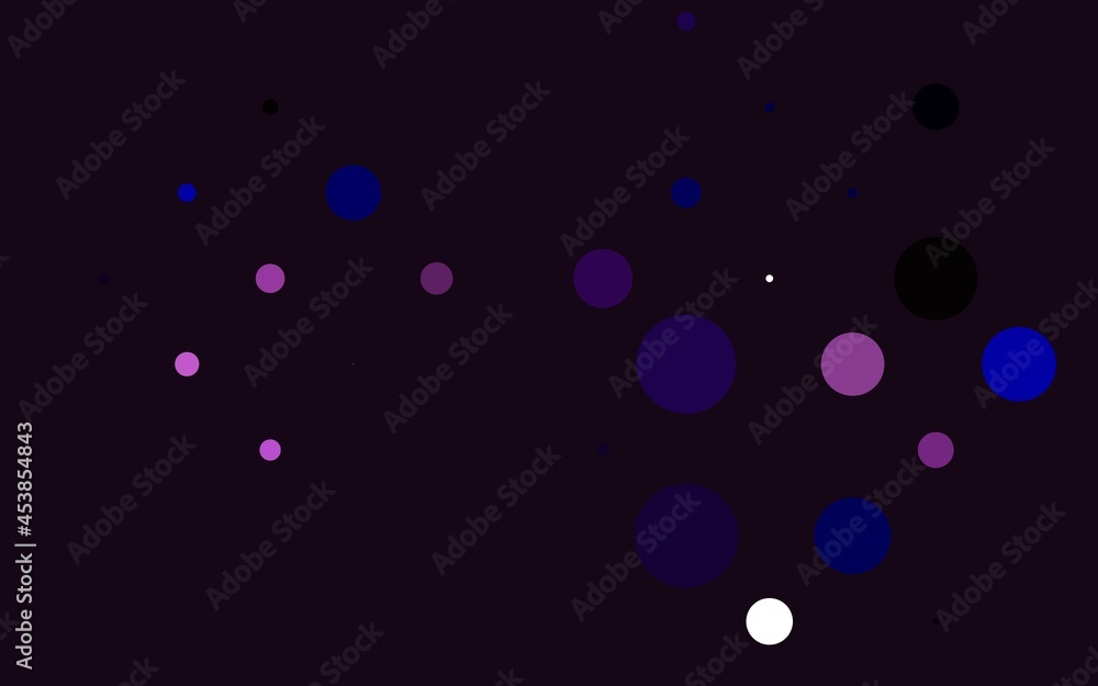 Light Pink, Blue vector layout with circle shapes. Light Pink, Blue vector layout with circle shapes.
