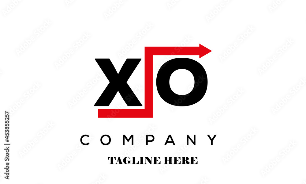 XO financial advice logo vector XO financial advice logo vector