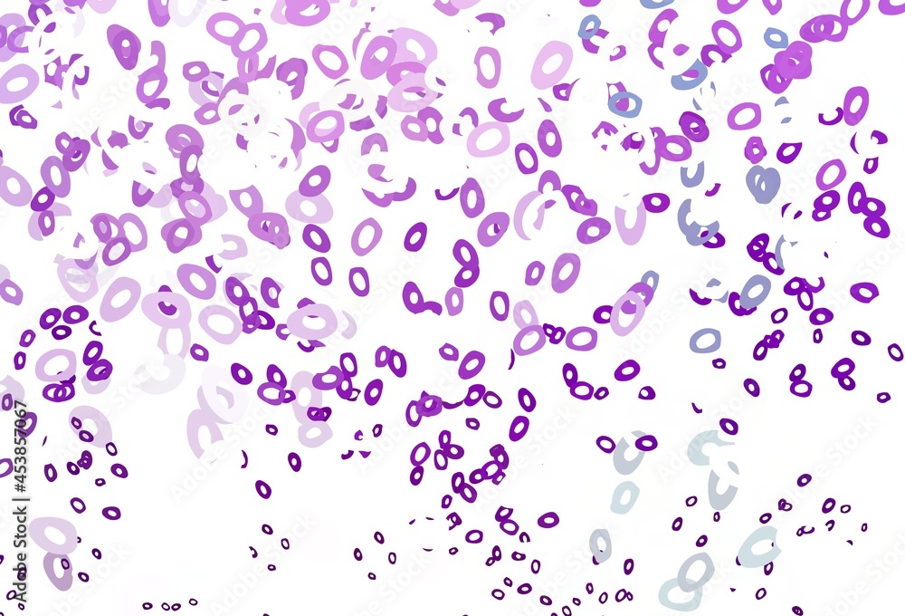 Light Purple vector backdrop with dots. Light Purple vector backdrop with dots.