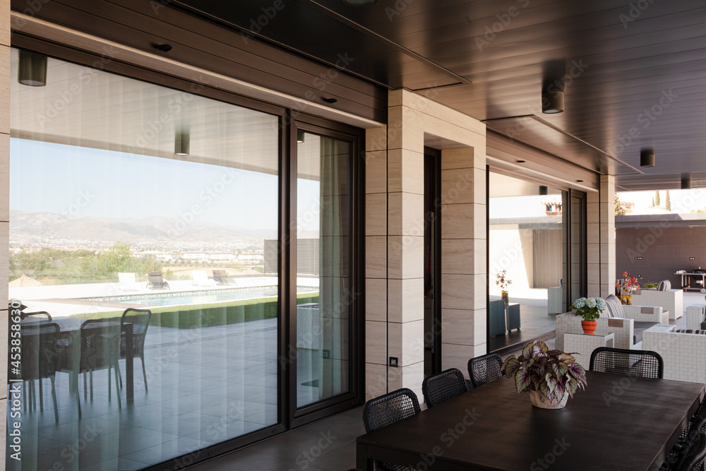 Fototapeta premium Patio with table