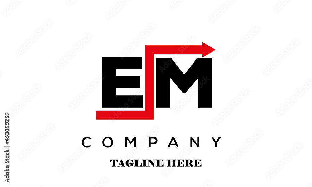 EM financial advice logo vector EM financial advice logo vector
