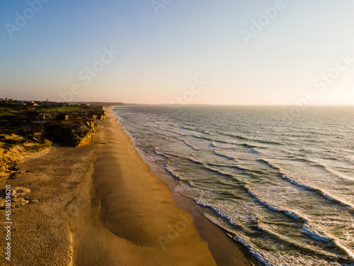 Praia dEl Rey and the Atlantic Ocean  Portugal