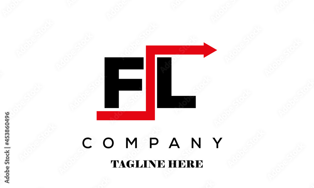FL financial advice logo vector FL financial advice logo vector