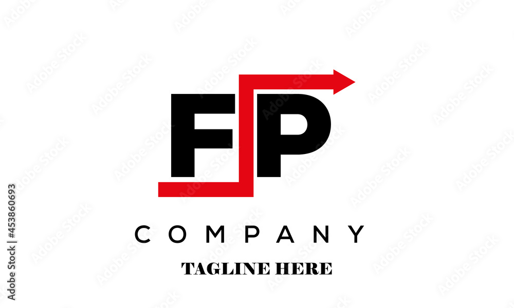 FP financial advice logo vector