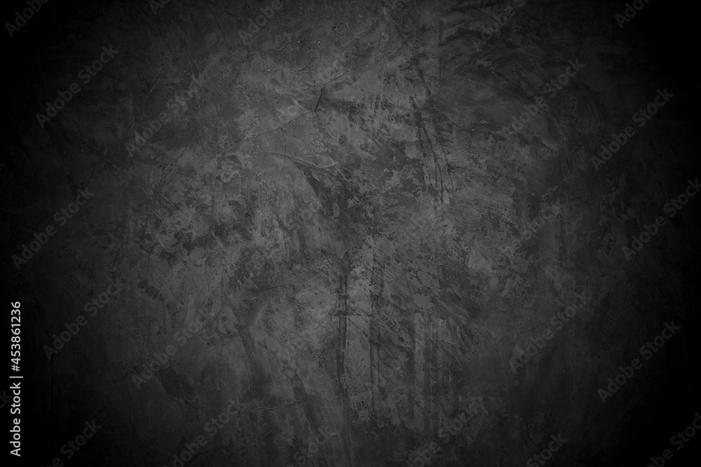 Old wall texture cement dark black gray background abstract grey color design are light with white gradient background. Old wall texture cement dark black gray background abstract grey color design are light with white gradient background.