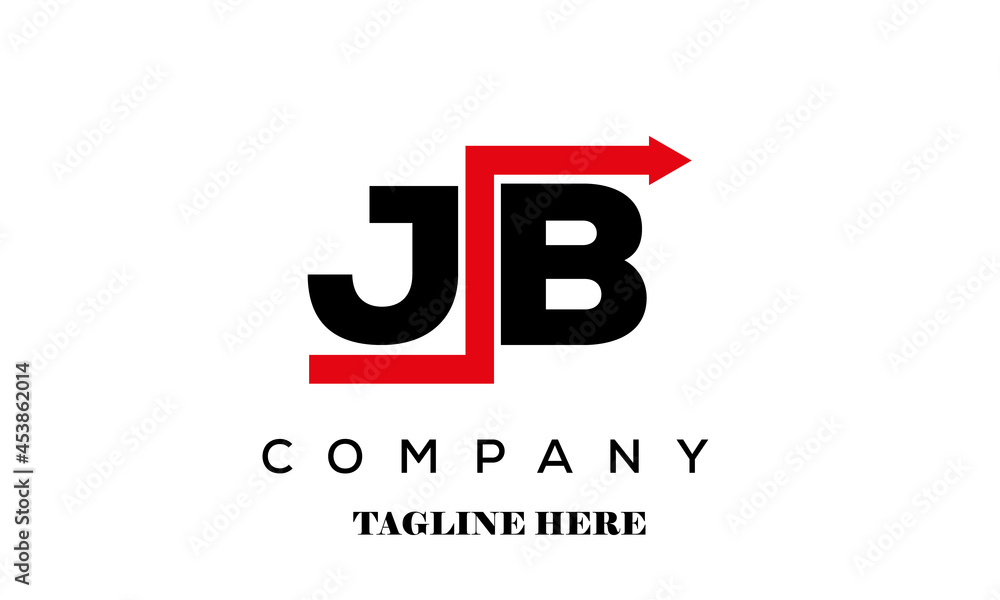 JB creative financial advice latter logo vector JB creative financial advice latter logo vector
