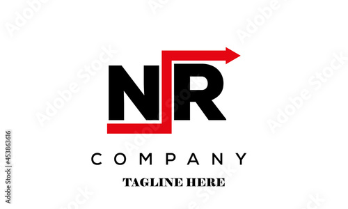 NR financial advice logo vector