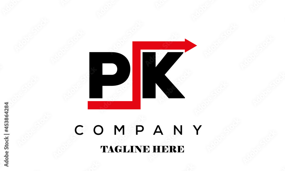 PK financial advice logo vector PK financial advice logo vector