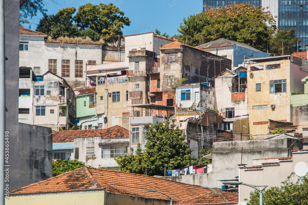 Conceicao hill in the center of Rio de Janeiro, Brazil.