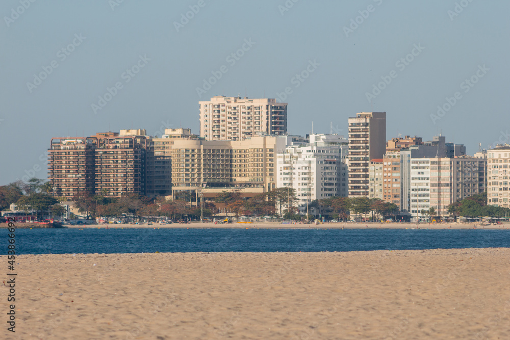 Copacabana Beach in Rio de Janeiro, Brazil. Copacabana Beach in Rio de Janeiro, Brazil.