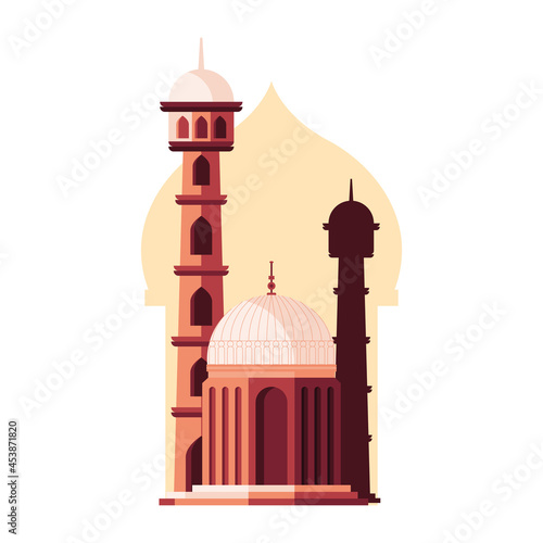muslim mosque facade