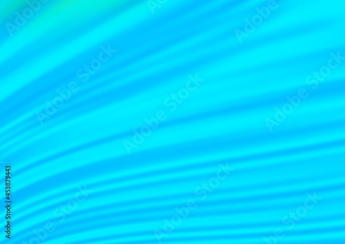 Light BLUE vector background with abstract lines.