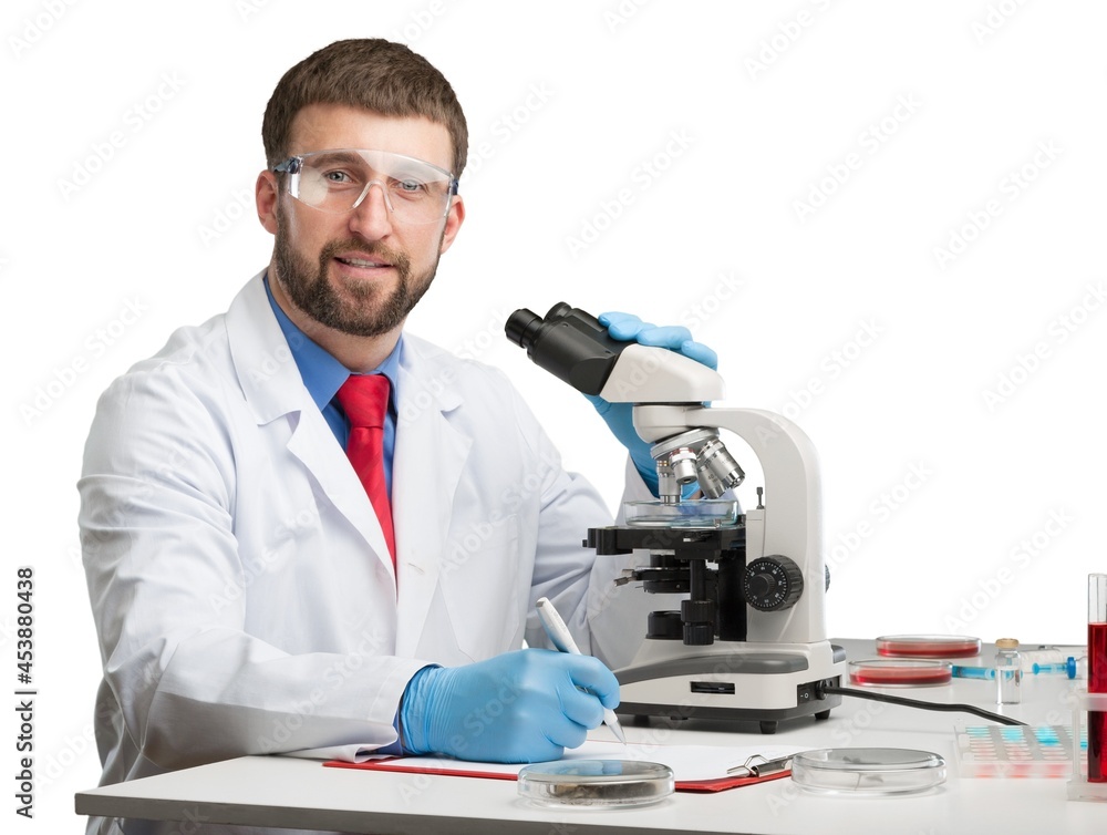 Man scientist. Man scientist.