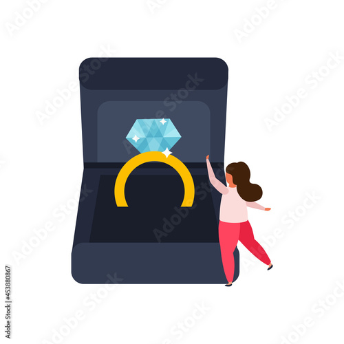Flat Jewelry Icon