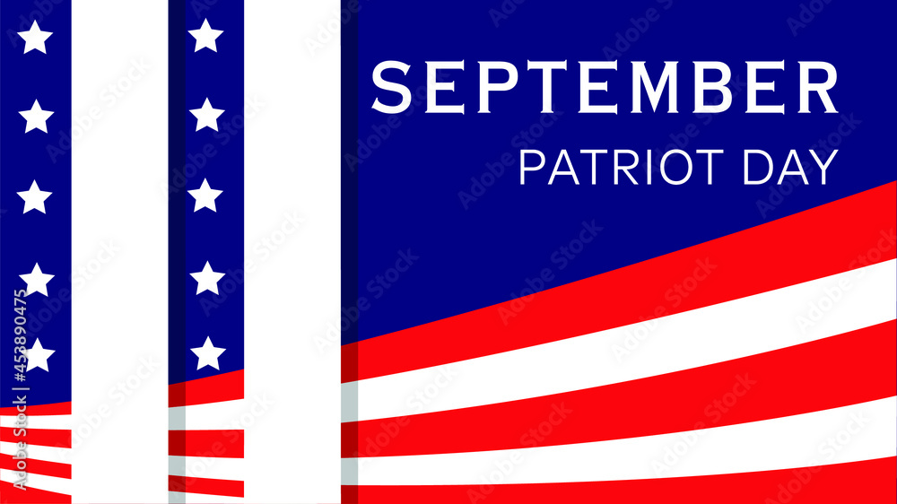 11 september  patriot day baner