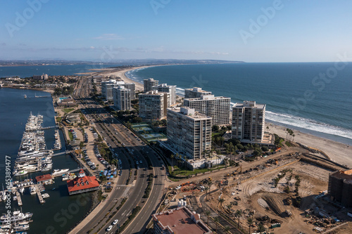 Navy military housing in Coronado  San Diego