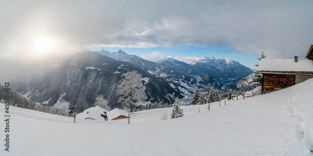 Winterurlaub in den Bergen