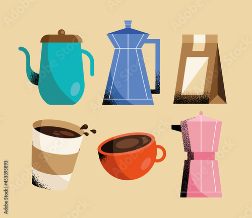 different presentations of coffee
