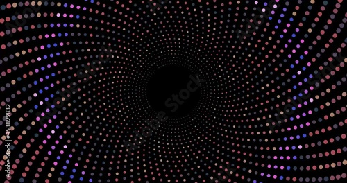 Disco music party background spin light motion. play abstract