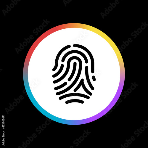 Fingerprint - Sticker
