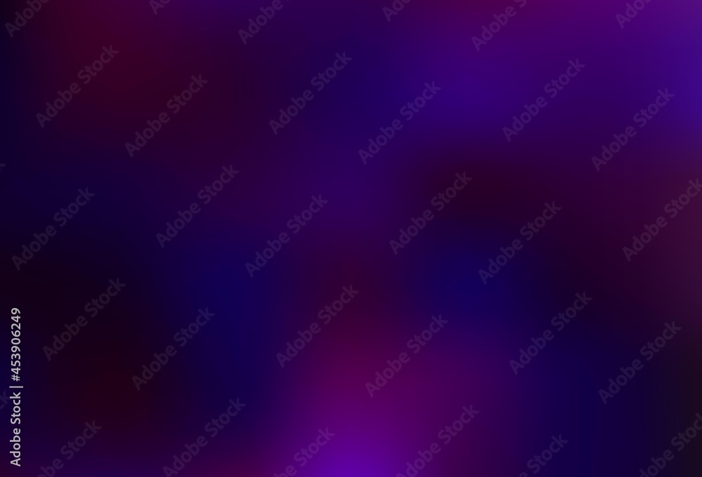 Obraz premium Dark Purple vector bokeh and colorful pattern.