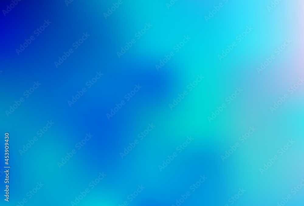 Obraz premium Light BLUE vector blurred shine abstract pattern.