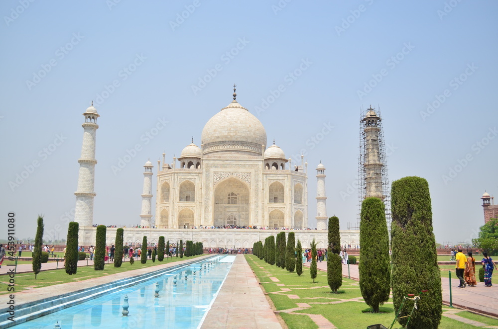 Obraz premium taj mahal agra country