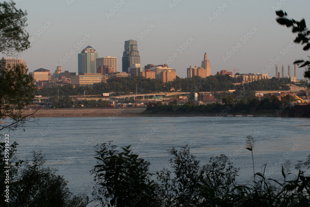 Obraz premium Kaw Point Kansas City, Kansas