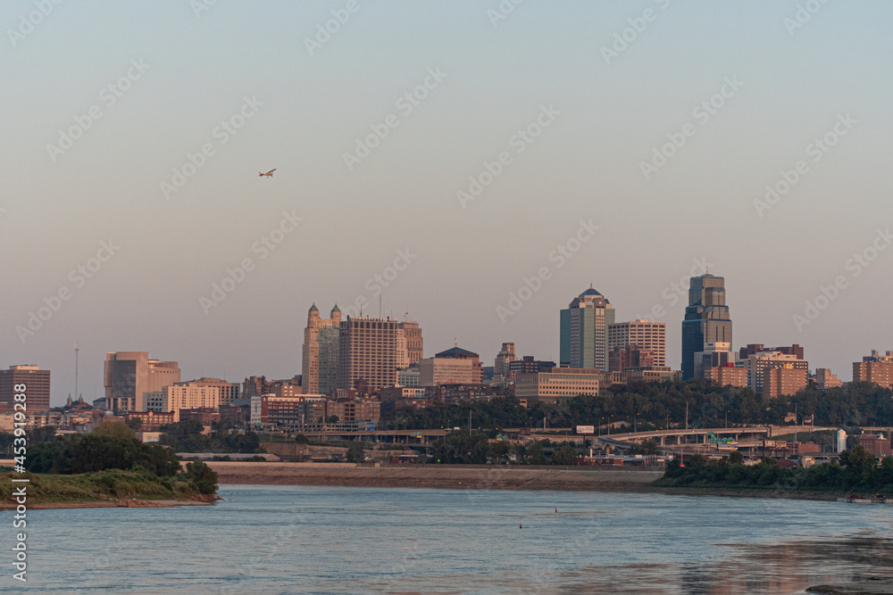 Fototapeta premium Kaw Point Kansas City, Kansas