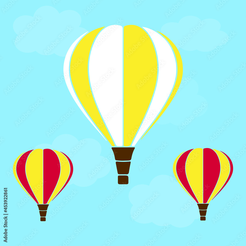 Fototapeta premium hot air balloons