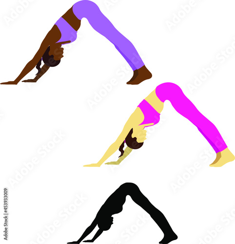 Yoga Classes in Colored Tracksuits