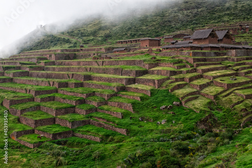 Huchuy Qosqo, arqueological site in Cuzco, Peru