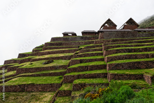 Huchuy Qosqo, arqueological site in Cuzco, Peru photo